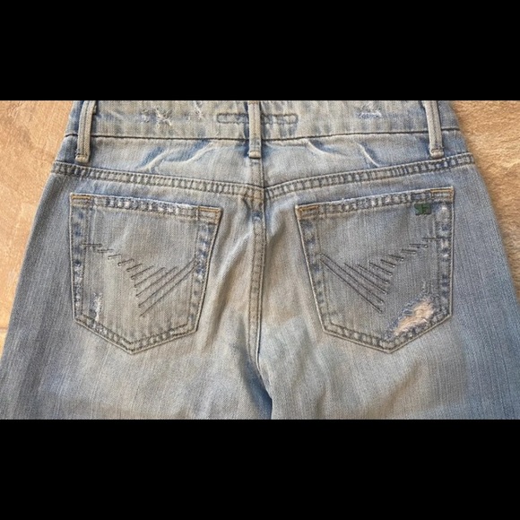 Joe’s Jeans Rocker Distressed Light Wash 25 - Picture 5 of 11